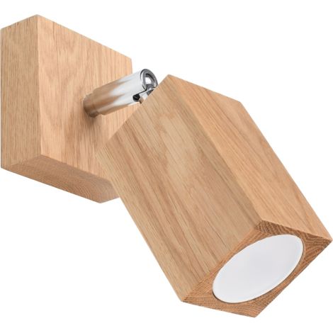 KEKE wall lamp in oak (1/5)