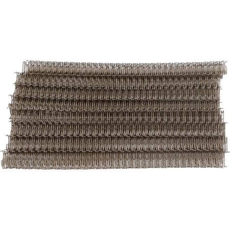 Kit de 100 reliures à double spirale métallique (100 feuilles, pas de 3:1, 34 boucles, diamètre 12,7 mm) pour papier A4, couleur bronze. Capacité : 100 feuilles. Couleur : Bronze. (1/5)