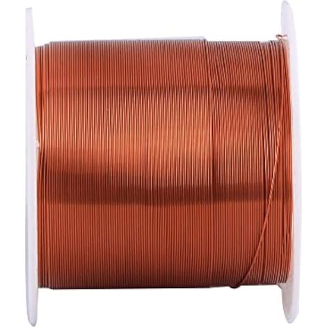 Fil Cuivre Émaillé 0.3mm 40m - Bobine de Fil d'Aimant Magnétique pour Enroulement de Moteur, Transformateur, Haut-parleur et Bobine Magnétique (1/4)