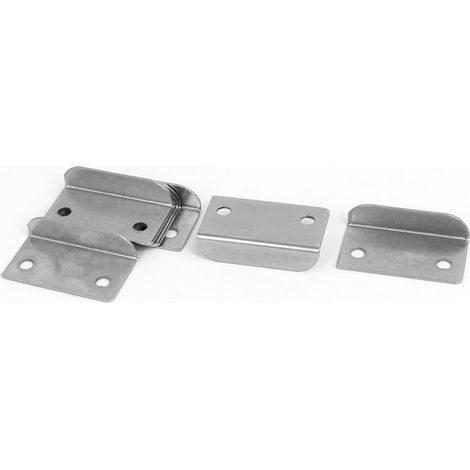 Schrank Schubladensperre Schließplatten Gelenkbefestigung Silver Ton 39mm Länge 8st (53464bf7ceb798f (1/2)