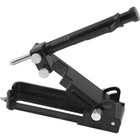 Multifunktionales Markierungswerkzeug, Konstruktionsstift, Aluminiumlegierung, Anreißlehre für Holzbearbeitung, schwarz (1/5)