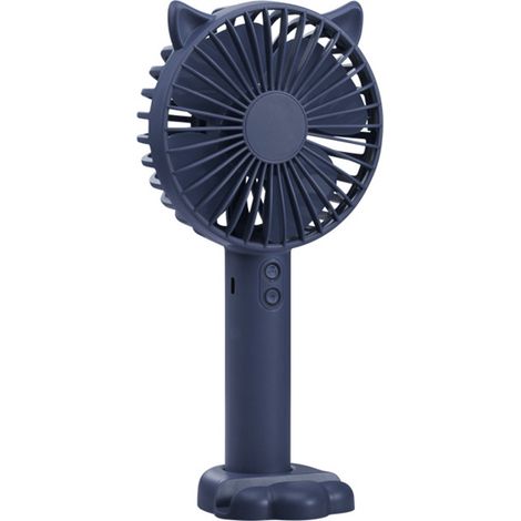 1 Mini ventilateur, rechargeable USB, lampe d'ambiance, support téléphone, voyage bureau (1/5)