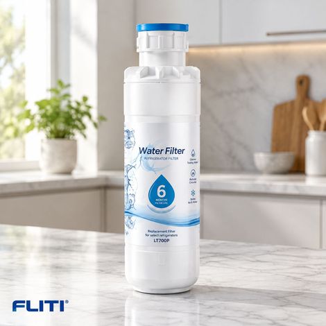 Lot de 2 Filtres à Eau de Rechange LT1000P pour Réfrigérateurs – Filtration 0,5 Micron – Réduction 97% Chlore – ADQ7479350 (1/5)