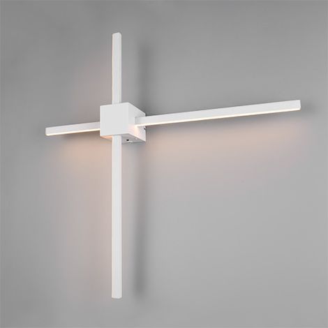 Lampe murale moderne Cassino blanc 67,5 cm - 237770131