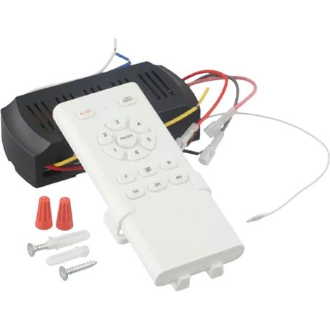 Kit récepteur de télécommande sans fil universel pour ventilateur de plafond et lampe, 15 m, neuf