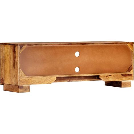 Maison Exclusive - TV-Schrank 118x30x40 cm Massivholz Akazie