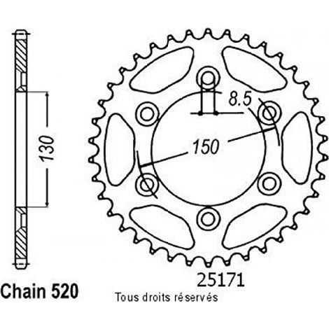 COURONNE DIVERS 25171CZ52