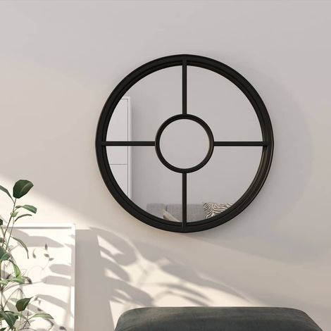 Miroir Style baroque - Miroir décor Noir 40x4 cm Fer BV656428 - BonneVie (1/5)