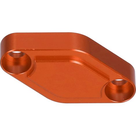 Feststellbremsblock aus Aluminium für Honda TRX 450R / TRX 400EX / TRX 300EX (alle Baujahre), orange (1/5)