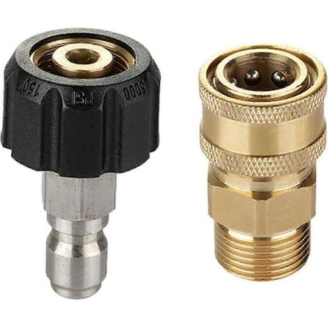 Hochdruckreiniger-Adapter für Hochdruckreiniger, robuster G1/4"-Schnellverschluss (1/5)