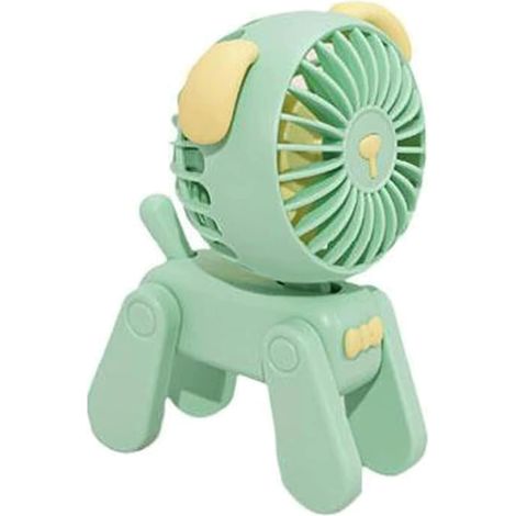 Mini Ventilateur Mignon en Forme de Chien de Compagnie (1/5)