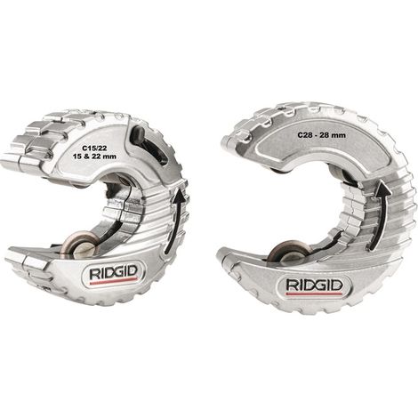 Coupe-tube C-Style 15 et 22 mm pour tubes en cuivre RIDGID 57018