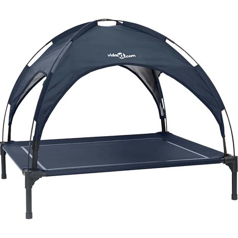 Lit pour Chien Bleu marine l Acier CFW39982 (1/5)
