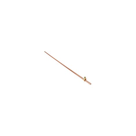 Debflex 702600 - Canna da terra in rame, 1 m