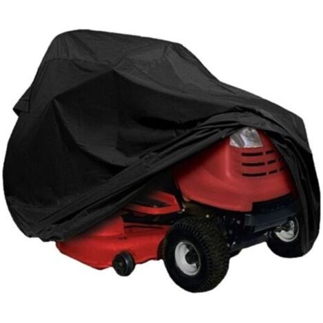 Lawn Mower Cover Riding Lawn Mower Cover,Lawn Mower Cover,Hood Cover Waterproof Cover for Riding Lawn Tractor (Color :Black 183 x 137 x 117cm) (1/4)
