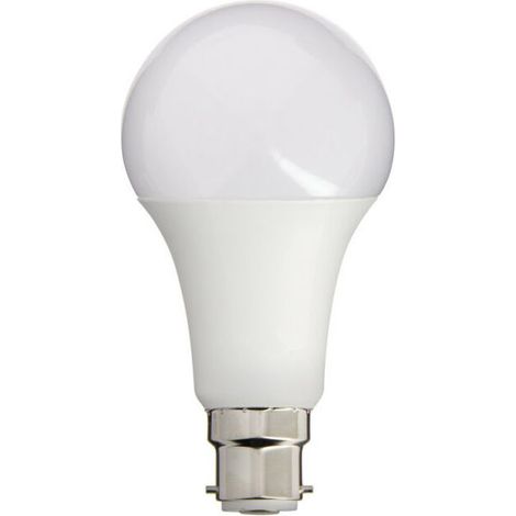 Ampoule LED A60 avec culot B22, 14,2 W (équivalent 100 W), lumière blanche chaude, économie d’énergie, idéale pour salon, chambre et cuisine (1/5)