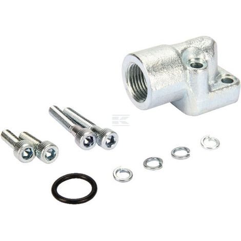 Flangia a 4 fori per pompe 1/2 BSP 2 x bullone M6x25/40 OMT 1GQ08STLB (1/3)