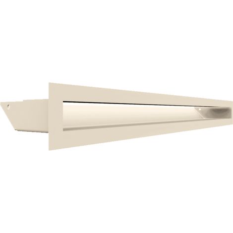 Lüftungsgitter LUFT 6x60 Creme Slim (1/5)