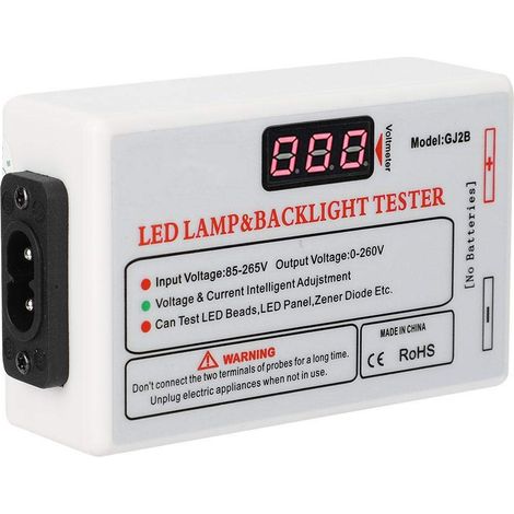 Tester LED 0-260V – Retroilluminazione TV/LED – Strumento di test per la manutenzione – Spina UK 220V