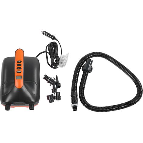 Gonfleur numérique portable haute pression 12V pour paddle SUP, pompe à air digitale avec jauge, 12 volts, gonflage rapide (1/5)