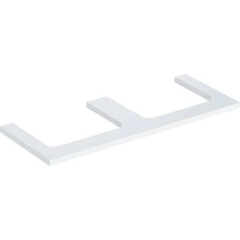 Geberit ONE placa de lavabo, doble recorte, para lavabo de