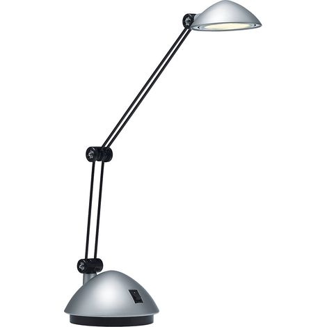 Hansa, Lampe de bureau à diodes SPACE, hauteur 500 mm, argent (1/2)
