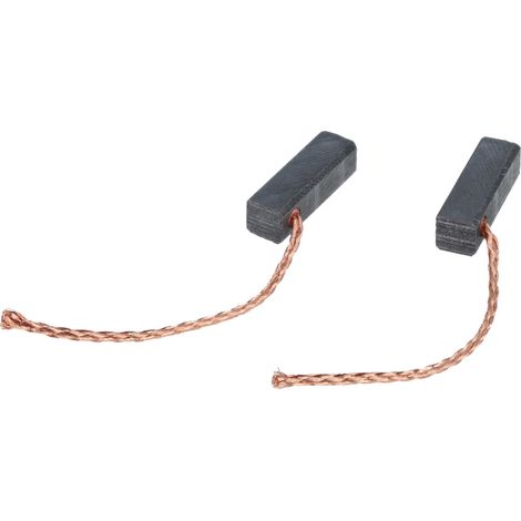 vhbw 2x escobilla de carbón compatible con motores de coches  5 x 5 x 16 mm