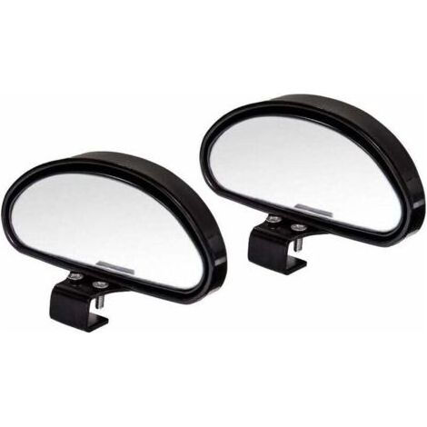 Retroviseur Conduite Accompagnée Retroviseur Angle Mort Miroir D'angle Mort RéTroviseur Conduite Accompagnée pour Tous Les Voitures- Miroir Convexe Angle réglable (2Pcs)150MM55MM -Versailles, En (1/4)