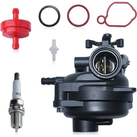 799583 Carburateur pour 591160, 591979, 595656, Carburateur Remplace pour 300E 450E 550E 08P502 09P602 Moteur 4 Temps OVH Accessoire de Tondeuse (1/5)
