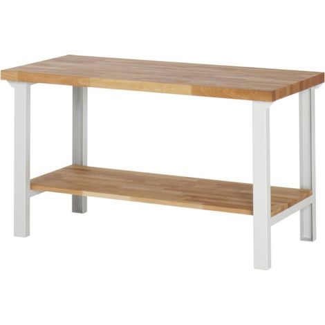 Rau établi modèle 7000 avec étagère LxPxH 1500x900x840mm (1/5)