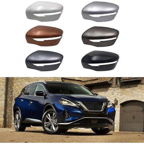 Passend für Nissan Loulan (Modelljahre 2015–2021): Rückspiegelabdeckung, linkes Hauptgehäuse (Fahrerseite), Farbe: Bernstein/Gold
