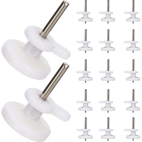 Lot de 100 Crochets Muraux Mini Invisibles sans Trace pour Fixation Cadres Photo et Accessoires Muraux Décoratifs Intérieurs (1/5)