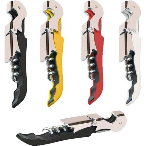 Ensemble de 4 tire-bouchons de sommelier professionnels, version améliorée-AquaForge (1/4)