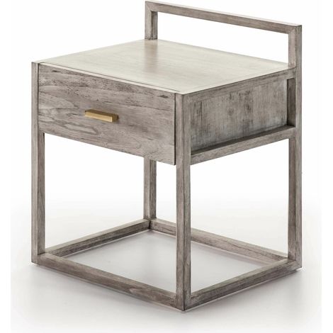 Table de chevet aribe - Beige, gris (1/4)