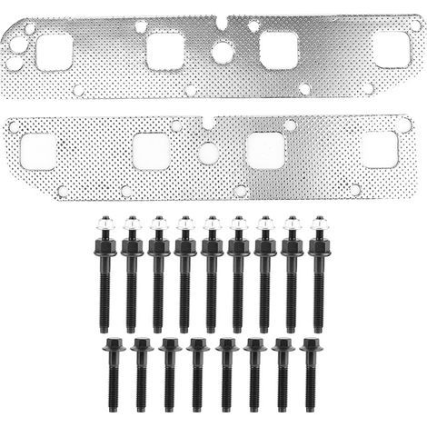 Jeu de goujons de boulons de joint de collecteur d'échappement 6507746AA adaptés pour Chrysler 300/Aspen (1/5)