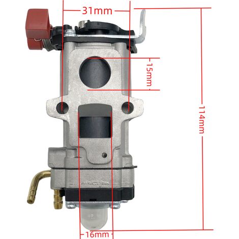 Carburateur 2 temps PB-8010 PB-9010 - référence A021004920 - 909-235 (1/4)