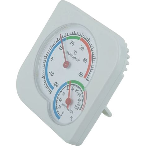 Lot de 3 thermomètres avec hygromètre, pour l'intérieur, le jardin, les serres et les maisons. Mesure de l'humidité par thermomètre analogique.