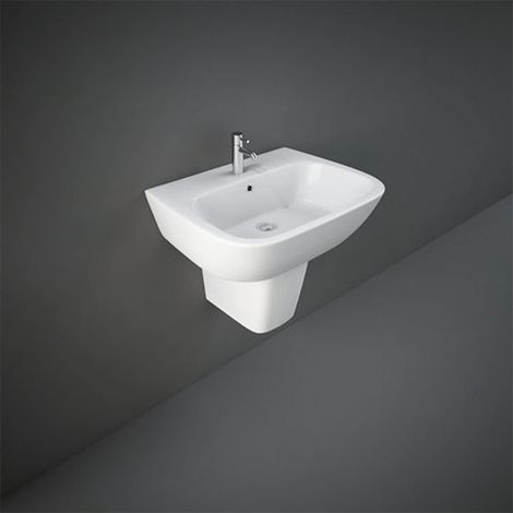 Lavabo sospeso 60 cm Rak Ceramics One ONWB00002 Bianco (1/5)