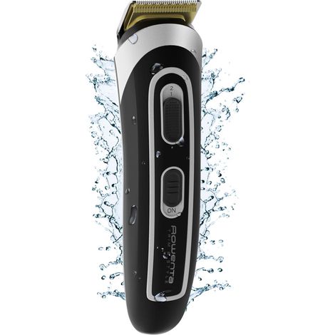 Rowenta TRIM & STYLE TN9140 Schwarz, Silber