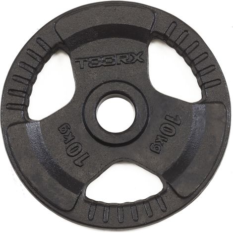 Disco ghisa nera - 10 kg - ø50 mm - TRI GRIP