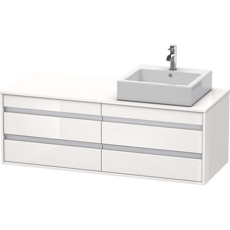 Duravit Ketho consola mueble bajo lavabo, suspendido, (1/2)