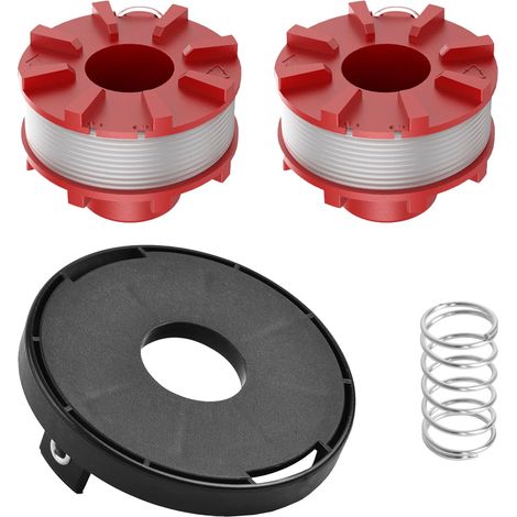 Set mit 2 Ersatzspulen für Einhell GE-CT 36/30 LI E Solo, AGILLO 36/255 BL, AGILLO 18/200 Freischneider, 2 mm, 8,1 m 3405096