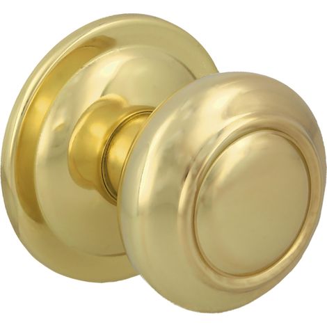 AMIG pomo 55 acero latonado caja 2 , Pomo puerta latonado Mod 55 Amig Pomo de puerta hueco Para puerta de anchura 70 mm Fabricado en acero de alta calidad y resistente&lt (1/4)