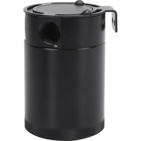 Séparateur d'huile universel en acier inoxydable pour voiture, pièce de rechange d'entretien, accessoire de modification, collecteur de vapeur d'huile. (1/5)