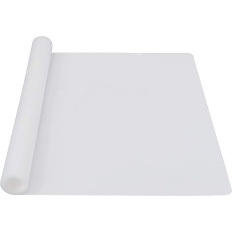 grandi tappetini da forno in silicone 60 × 40 cm, multifunzionali, resistenti al calore, antiaderenti, trasparenti per piani di lavoro e banconi. (1/5)