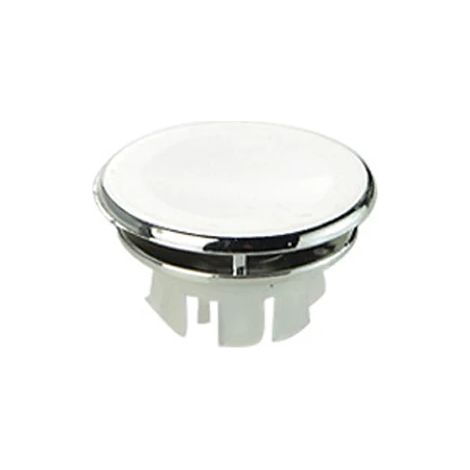 (03-B)Kitchen Sink Hole Round Overflow Cover Remplacement Kitchen Bathroom Basin Trim Bath Sink Hole Cap Wash Basin Overflow Ring Plug (1/4)