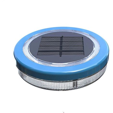 Projecteurs solaires pour piscine IP68 étanches, LED sans piles, allumage et extinction automatiques pour piscines enterrées et hors sol (1/4)