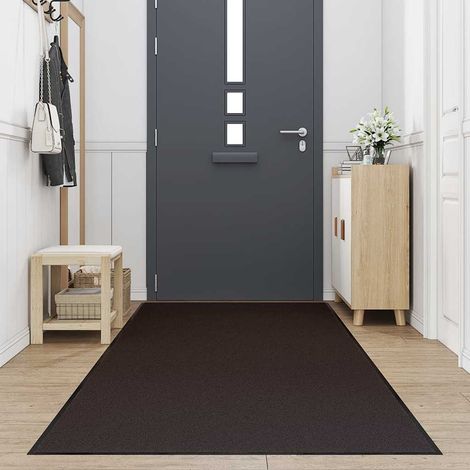 Paillasson,Tapis d'entrée marron 115x300 cm CFW372027 (1/5)