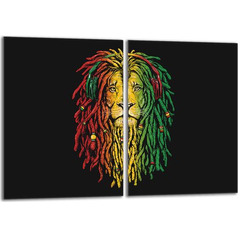 Glasschutzplatte für Herd 2x40x52 Lion (1/5)