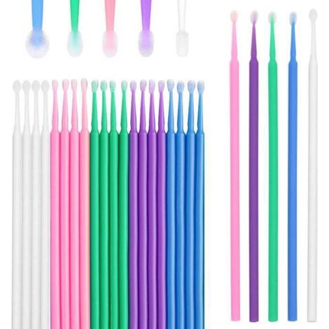 Tampon Peinture - Microbrosse Réparation Automobile - Pour Éclats Gravillons Rayures - Lot de 150 Pièces (1/5)